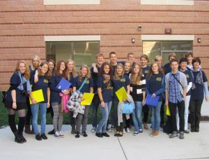 20 students and their teachers from Germany are spending the next two weeks at Unionville High School as part of an exchange program. In 2012, Unionville students will travel to Germany.