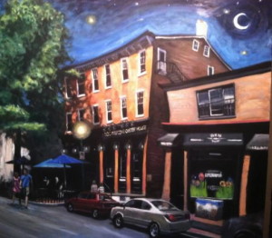 Works by West Chester artist John Hannafin, many of which feature area landmarks, will be on display at the Chadds Ford Gallery.
