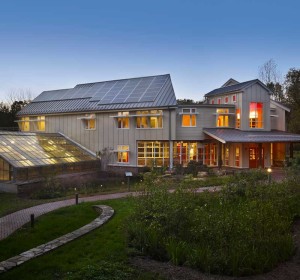 The Moorhead Environmental Complex at the Stroud Water Research Center in Avondale has received the nation’s highest ranking for green building. Photo courtesy of Halkin Mason Photography