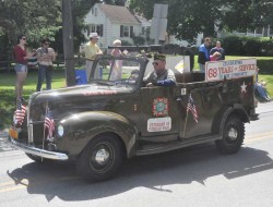 One of the many historic vehicles seen during Monday's Memorial Day Parade in Kennett. See slideshow above for more images.