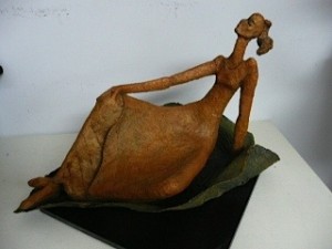 "Thumbelina," a sculpture 