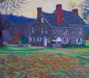 Works by West Chester artist John Hannafin will be displayed at the Galer Estate Vineyard on 