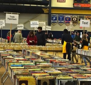 The Unionville High 2014 used book sale offers a dizzying array of genres and titles.