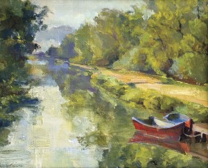 Jacalyn Beam is one of two plein air painters featured in a show opening on Friday at the Chadds Ford Gallery.