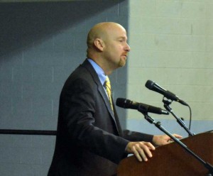 Unionville-Chadds Ford Superintendent of Schools Dr. John Sanville predicts a bright future for the Unionville High School Class of 2014.