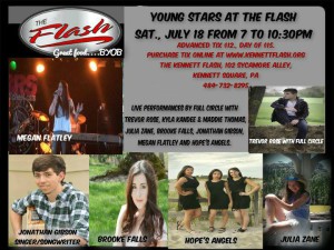 young stars at the flash
