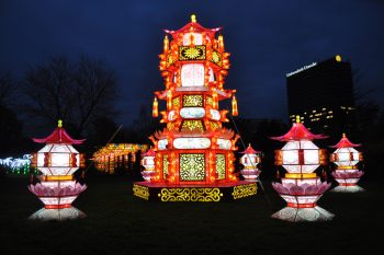 Now through June 12, Franklin Square will come alive every night with 25 illuminated lanterns, handcrafted giant flowers, a three-story pagoda and a 200-foot-long Chinese dragon