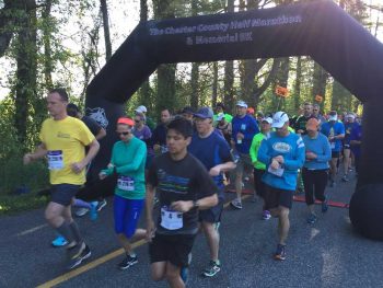 Nearly 700 runners participated in the Chester County Half Marathon and Memorial 5K Sunday in honor of beloved community member Jacinda Miller.