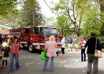 Longwood Fire Company showed off some of its emergency gear at last weekend's Fairville Friends Fair.