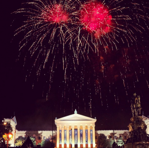 Wawa Welcome America celebrates the holiday in style in Philadelphia.