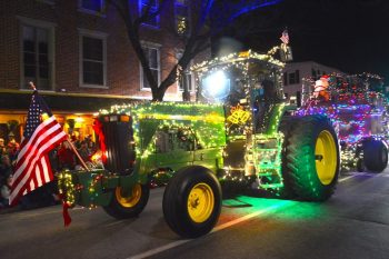 Holiday Light Parade in Kennett Square.