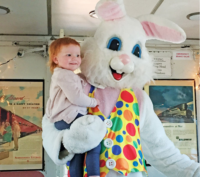 What To Do take a train ride with the Easter Bunny The Unionville Times
