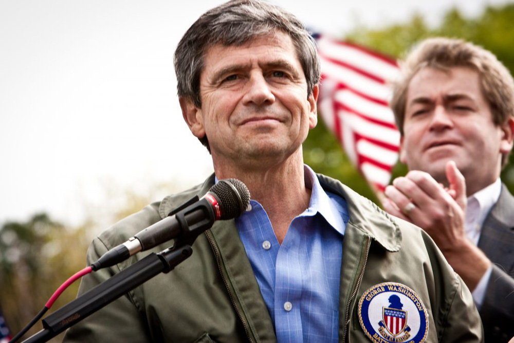 Blue-Haired Joe Sestak Stands Out on the Campaign Trail - wide 11